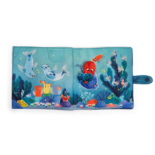 法国 Moulin Roty 保利的历险之旅系列婴儿启蒙早教立体布书-676091 商品图1