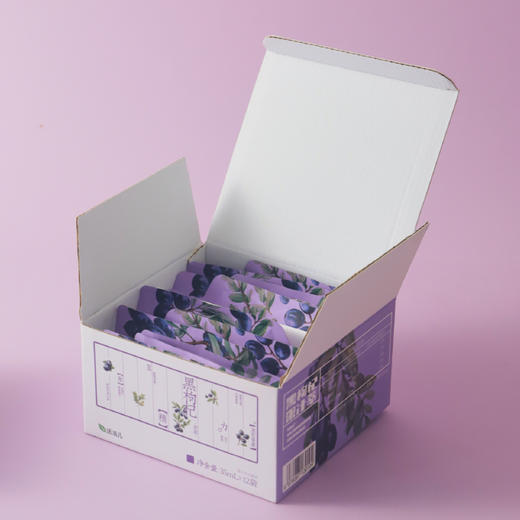 [拍1得2同款] 黑枸杞果汁萃 | 含原花青素。原浆果汁植物净素搭配合理方便使用。每盒35mlx12袋.植物饮品。 商品图3