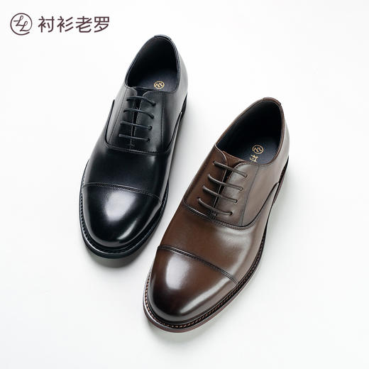 三接头真皮正装皮鞋 商品图5