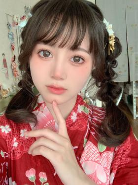 正品半年抛 I Doriscon系列棒果奶咖美瞳 I 直径14.5着色直径14.0 I 韩国产