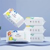新品柔宝贝婴幼儿宝宝手口湿巾5包*80抽整箱 商品缩略图1