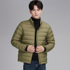 【新款DK】大依优型大码男装立领轻薄羽绒服大号外套休闲加肥加大胖子穿上衣 商品缩略图2