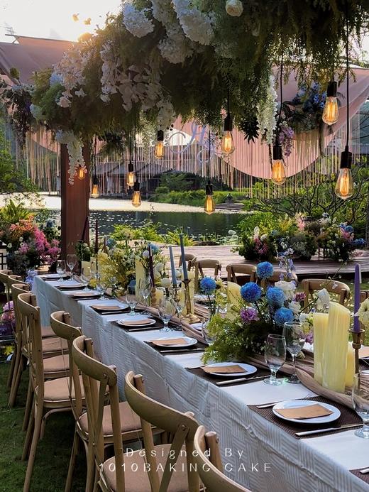 「草坪婚礼」中海汤泉 户外甜品台案例 商品图7