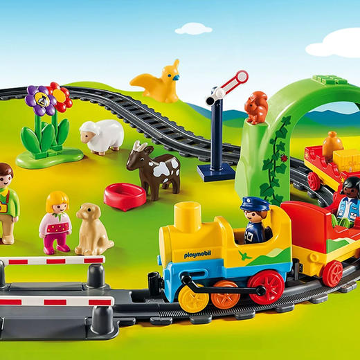 摩比积木70179 我的小火车 商品图4