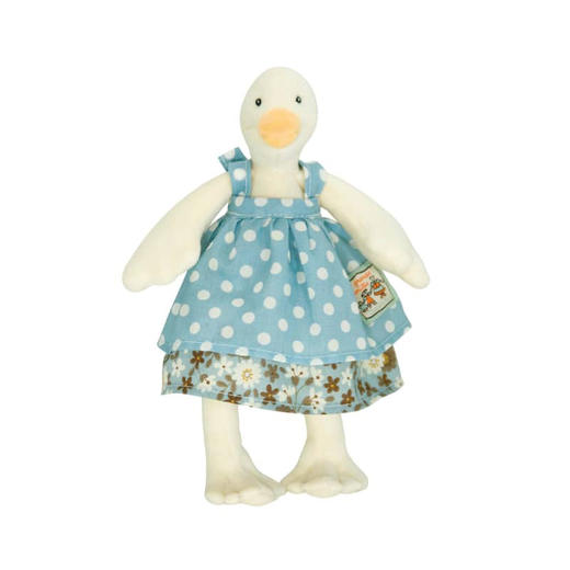法国 Moulin Roty 农场大家庭系列小小鹅珍妮玩偶 20 厘米-632231 商品图0