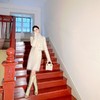 BeQueenStory【月光手信】新中式国风手工盘扣羊毛外套&连衣裙套装 商品缩略图4