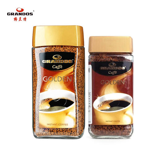 格兰特古德黑咖啡50g/100g 无蔗糖添加速溶纯苦黑咖啡 商品图0