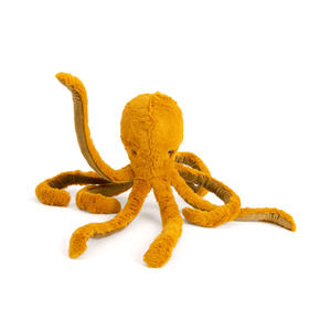 Moulin Roty 小章鱼玩偶 法式玩偶 适合年龄10M+ 寰宇动物系列 法国玩具 719024