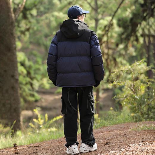 【新款DSY】大依优型大码棉服立领棉衣大码男装宽松潮流男士加肥加大胖子上衣保暖 商品图4