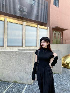 法式赫本风连衣裙，一整个演绎经典范~