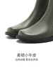 【自营】哈森 2023冬季新款厚底低跟简约短靴时装靴 HA237103 商品缩略图3