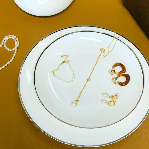 【百图lulu好物】【巴洛克项链】单颗淡水珍珠  巴洛克 时髦 珍珠项链 商品图2