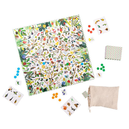 法国 Moulin Roty 花园系列儿童大自然教育家庭联结大型桌游，精美礼品盒-712388 商品图1
