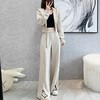 裁缝学苑AS126 运动套装连帽卫衣纸样拖地裤子版阔腿裤上衣样板图 商品缩略图5
