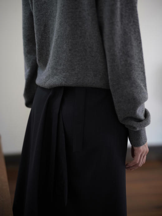 my dark blue striped skirt 商品图5