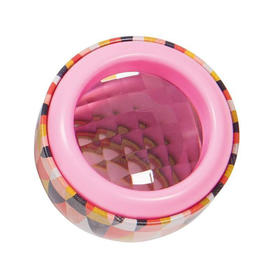 法国 Moulin Roty 小小的奇迹系列金属棱镜万花筒 , 三角形图案-711382