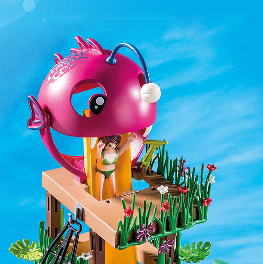 摩比积木70609带滑梯的水上公园 商品图4