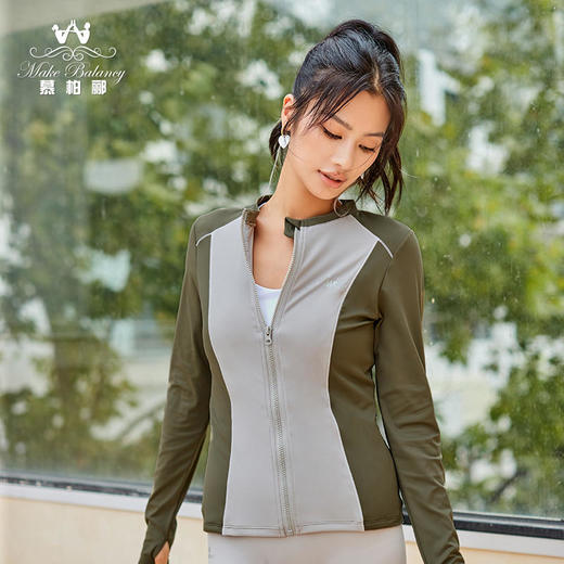 慕柏郦2023秋冬瑜伽罩衫1839 商品图4