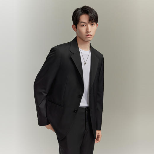 GXG男装 基础经典款易打理商务面试西装西服西裤 秋季热卖 商品图2