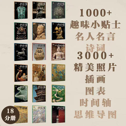 《上下五千年》2023珍藏版 全18册 商品图2