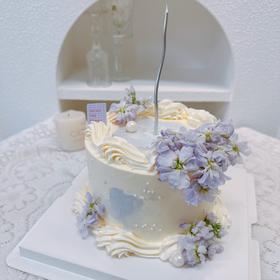 韩系紫罗兰蛋糕| 昔果