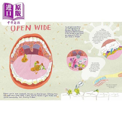 预售 【中商原版】肠道花园 微生物的奇妙世界Gut Garden A Journey Into the Wonderful World of Your Microbiome英文原版科普绘本 商品图3