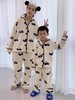 MOMMY KIKO 法兰绒家居服套装 法兰绒熊猫嘭嘭/满印狗 商品缩略图6