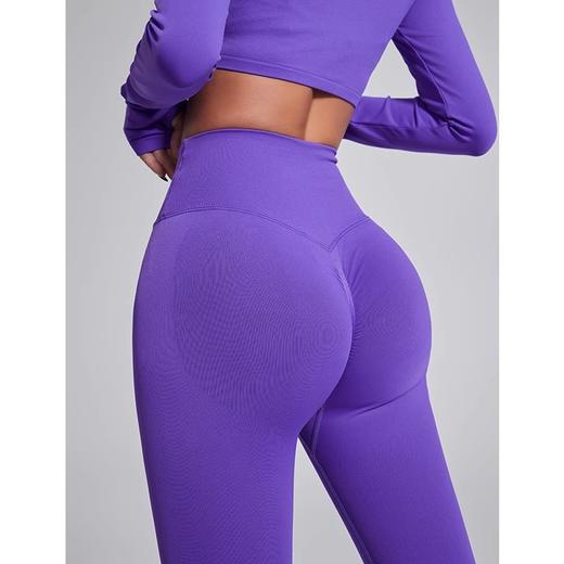 跃牌【化蝶双飞】系列 运动跑步速干透气瑜伽服健身套装（上衣MS1066+裤子MS0152） 商品图3