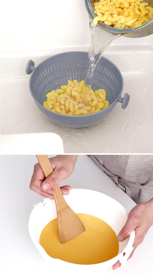 可旋转洗菜篮 小 GY 商品图2