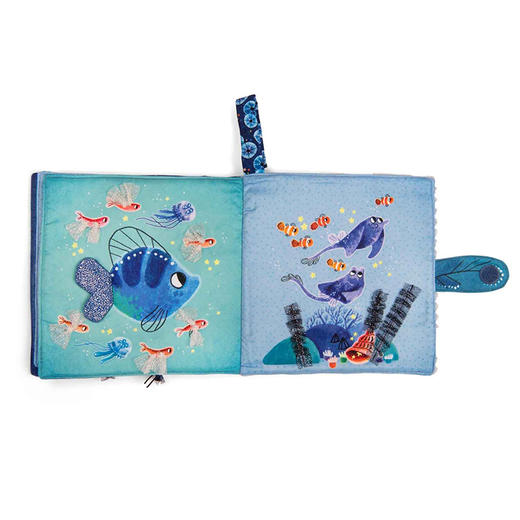 法国 Moulin Roty 保利的历险之旅系列婴儿启蒙早教立体布书 20x20厘米-676090 商品图3