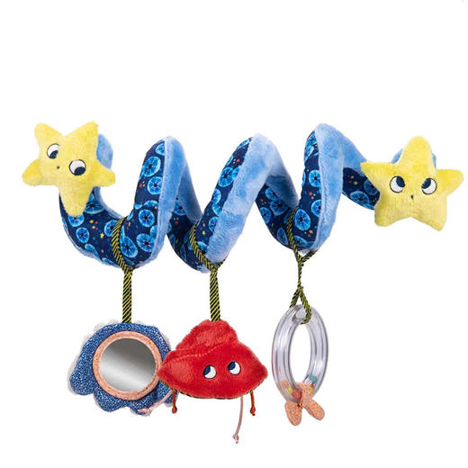 法国 Moulin Roty 保利的历险之旅系列多功能螺旋形玩偶 长30厘米-676087 商品图0