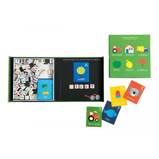 法国 Moulin Roty 缤纷乐系列婴儿早教磁性字母学习游戏-661369 商品图2