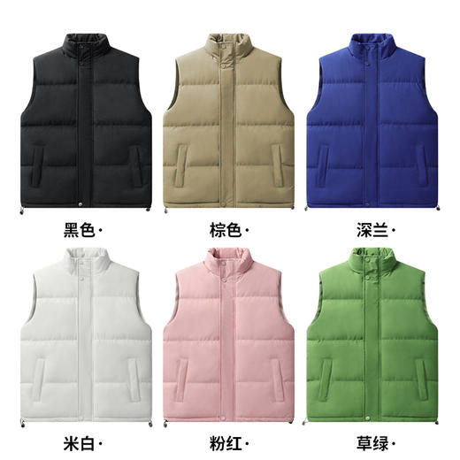 【一口价】【新款DSY】大依优型大码棉马甲立领棉衣大码男装宽松潮流男士加肥加大胖子上衣保暖 商品图2