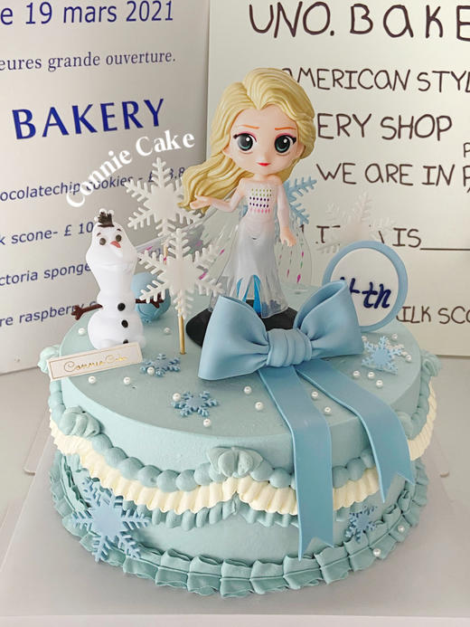 【1508】艾莎公主蛋糕 商品图3