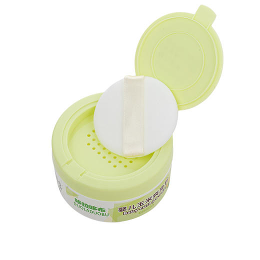 「吸汗爽身」哆拉哆布140g婴儿玉米护肤爽身粉 宝宝防红屁股儿童清爽玉米粉洗护 商品图1