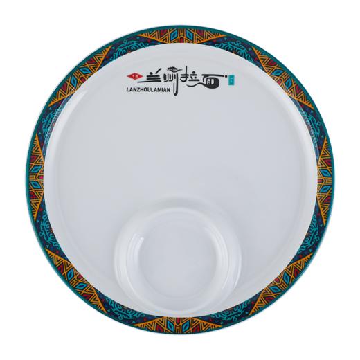 多彩兰州拉面密胺仿瓷餐具10个起包邮发货包破损 勺子40个起包邮包破损 商品图5