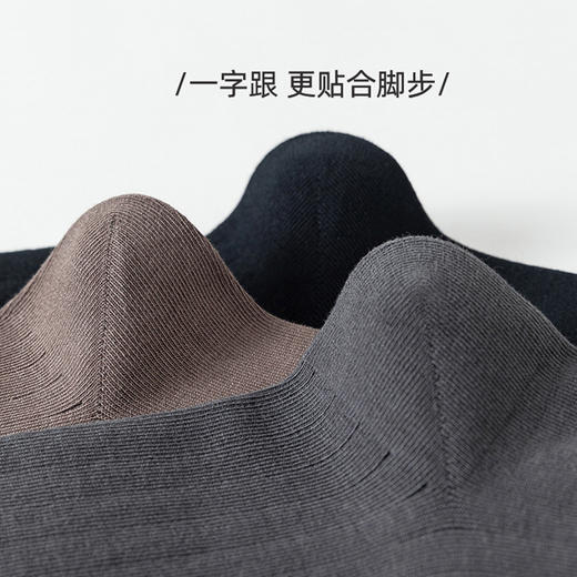 微压显瘦竖纹小腿袜 轻微压弹|修饰腿型 新疆长绒棉 柔软透气 内置波浪纹妨滑硅胶条 商品图8