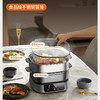 Joyoung/九阳IH秒涮鸳鸯电火锅6L家用多功能分体式电热锅煎炒蒸煮电磁炉灶 商品缩略图2