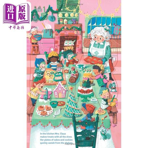 【中商原版】立体书 快乐的北极 In the Holly Jolly North Pole 英文原版 儿童纸板书绘本 活动玩具书 进口图书 儿童读物 商品图3