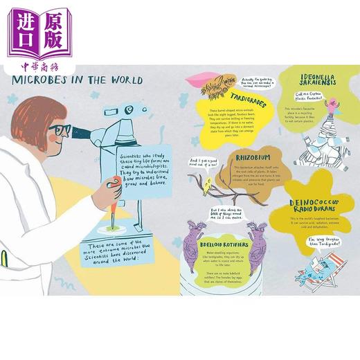 预售 【中商原版】肠道花园 微生物的奇妙世界Gut Garden A Journey Into the Wonderful World of Your Microbiome英文原版科普绘本 商品图2