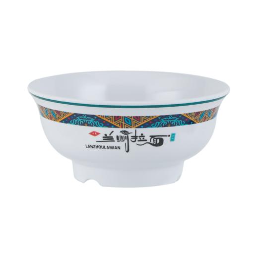 多彩兰州拉面密胺仿瓷餐具10个起包邮发货包破损 勺子40个起包邮包破损 商品图2