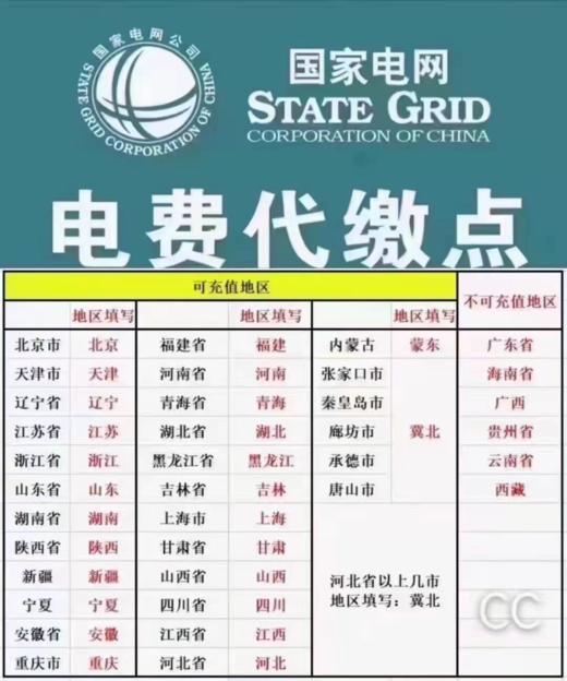 部分地区~湖南~预存充值电费代缴72小时内到账（分批到账）不支持退款 商品图2
