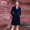 IWY/藏青色西装连衣裙女新款高级感职场通勤女装工作服秋季Q13306 商品缩略图0