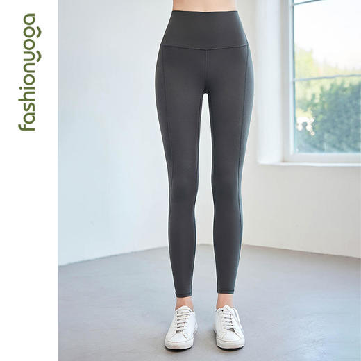 凡圣2023秋冬FC13955极简运动健身长裤 商品图3