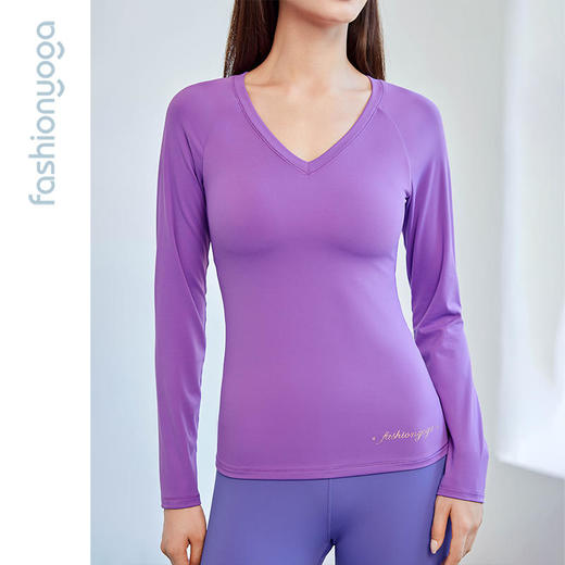 凡圣2023秋冬FC13370极简一体杯长袖 商品图6