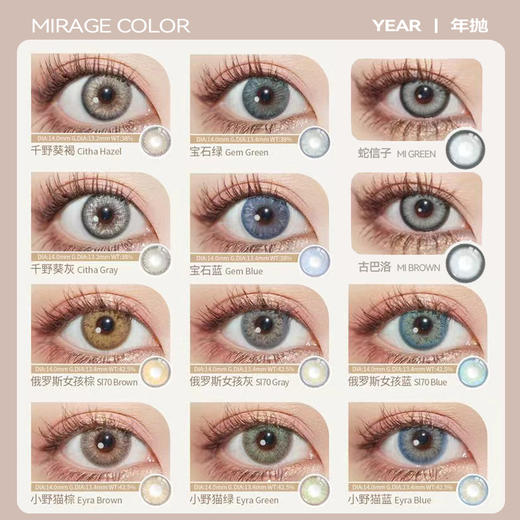 118/2副！「韩国 」绝版福利！黎雾 年抛 0-1000（无525/575） 商品图4