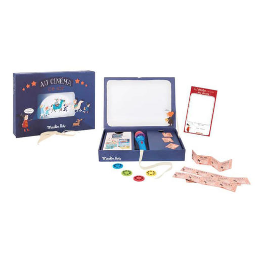 法国 Moulin Roty 睡前故事电影礼物集32个可替换的故事-711115 商品图1