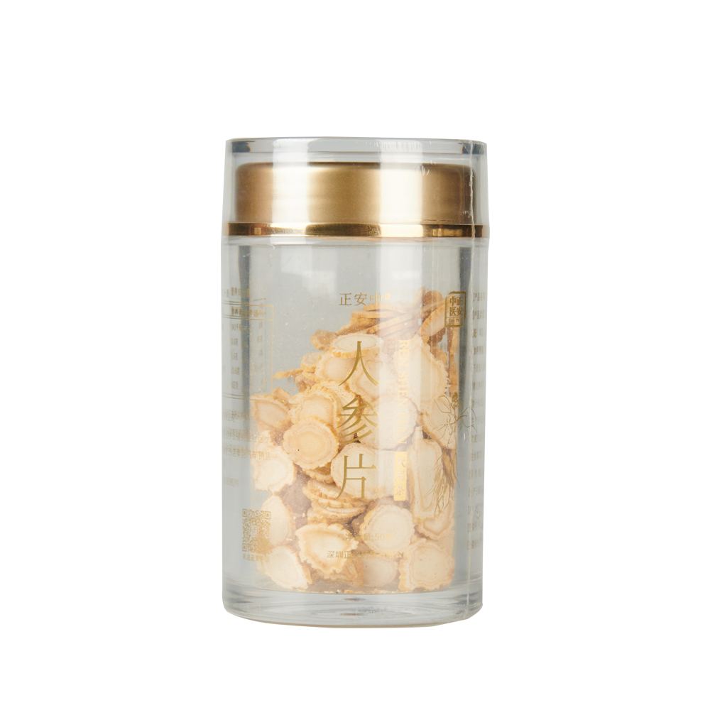 正安·正安人参片  原材人工种植 ≤5年  50g/瓶