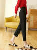 欧芮儿九分西装裤女2020新款秋装高腰显瘦黑色休闲裤女简约哈伦裤 商品缩略图1