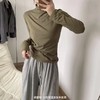 【GZ】无忧购秋冬复古百搭恒温亲肤半高领薄绒打底衫（截单后3-5天发货) 商品缩略图5